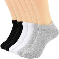 Chaussettes courtes tendance jetables pour hommes Cmax en coton et polyester, invisibles, pour le sport, décontractées, tricotées, blanches et noires, pas chères, coupe basse