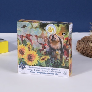 Jouets éducatifs pour enfants de haute qualité jeu de <span class=keywords><strong>Puzzle</strong></span> en carton personnalisé 100 <span class=keywords><strong>pièces</strong></span> <span class=keywords><strong>Puzzle</strong></span> en papier pour les enfants - Product Image 5