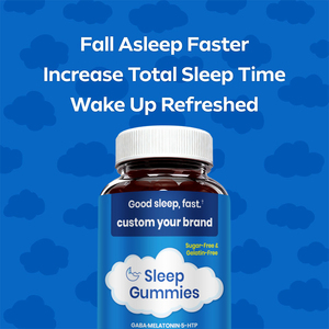 Gomas de melatonina OEM con L-teanina triptófano B6 <span class=keywords><strong>B12</strong></span> Ashwagandha magnesio GABA - Product Image 3