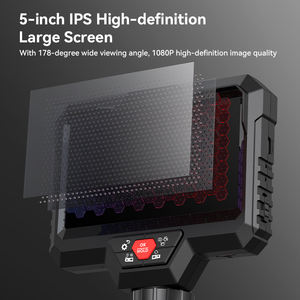 2-Wege-Gelenk-Endoskop 8,5-mm-Digital-Endoskop-Lenkinspektionskamera mit zwei Objektiven und 5-Zoll-IPS-Display - Product Image 6