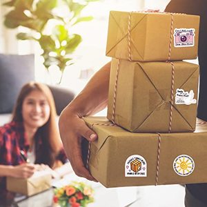 500 Pieces Thank You <b>Stickers</b> Small Business Shop Business <b>Stickers</b> Package Labels for Envelope Seals Gift Bags Packaging - Product Image 6