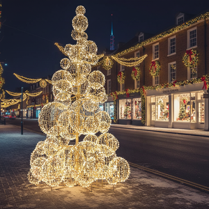 Outdoor Waterproof LED Christmas <b>Tree</b> <b>Light</b> Glowing Festival Decoration for Park Mall Garden Plaza Street Event Display for Sale - Product Image 1