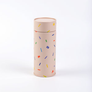 Custom Printed Biodegradable Cylinder Paper Tubes Cosmetic Packaging Kraft Paper Core Tube <b>Round</b> Cardboard <b>Boxes</b> - Product Image 1