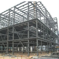Bâtiment d'entrepôt modulaire préfabriqué moderne à faible coût en structure d'acier haute résistance pour atelier et entrepôt en libre-service
