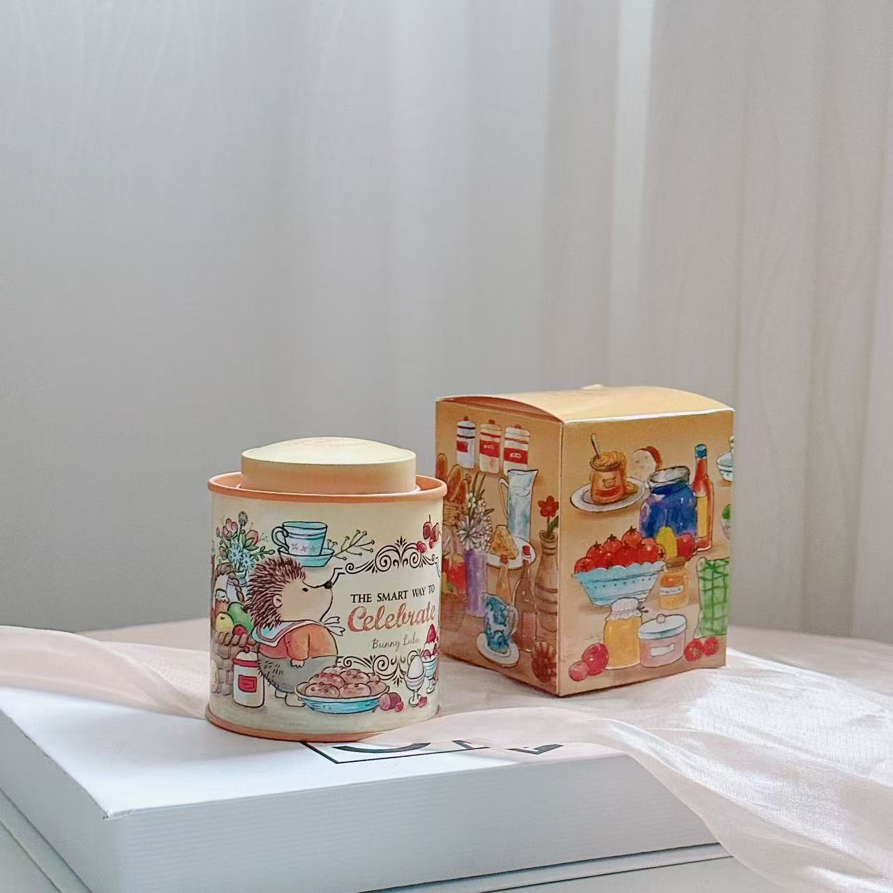 Pot jaune lapin crémeux-citron vert