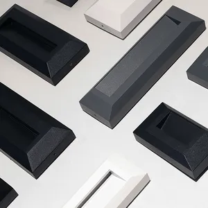 Lámpara LED de Pared para Exteriores, Cuadrada, Impermeable IP65, para Escaleras, Esquinas, Iluminación de Pies y Uso Decorativo en Jardines - Product Image 5