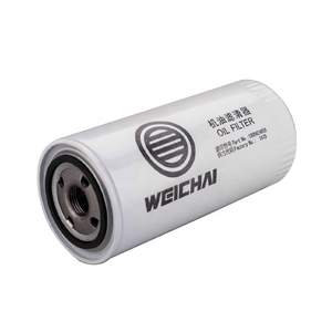 อะไหล่รถบรรทุก Shacman เครื่องยนต์ Weichai กรองน้ำมันเครื่อง 1000736512 1000428205 1000053555 1000053557 10000053558 - Product Image 1