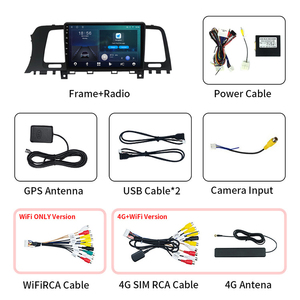 Android 13 <span class=keywords><strong>Car</strong></span> GPS navigation cho Nissan Murano Z51 2008 2014 hệ thống âm thanh RDS đài phát thanh Carplay Stereo 2 Din Xe video DVD Player - Product Image 2
