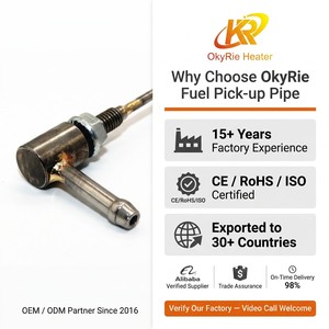 Tuyau de ramassage de carburant OkyRie, petit extracteur d'eau et de carburant pour chauffage au diesel liquide 5KW 8KW, pièces de chauffage pour camion et camping-car - Product Image 2