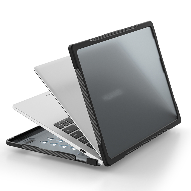 Transparent Laptop Cover Case for Huawei MateBook D14 2023 MDG-16 Simple Business Style PC 14 Inch Also Fits Android Tablet
