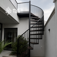 Escalier en colimaçon esthétique de qualité supérieure pour résidence, devis rapide, solution personnalisée