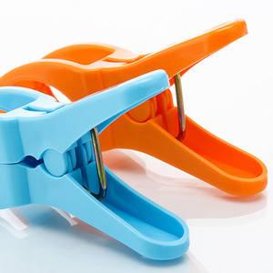 Personnalisable Coloré Antidérapant Grand Vêtements Suspendus En Plastique PP Serviette <span class=keywords><strong>De</strong></span> <span class=keywords><strong>Plage</strong></span> Chaise Clips - Product Image 5