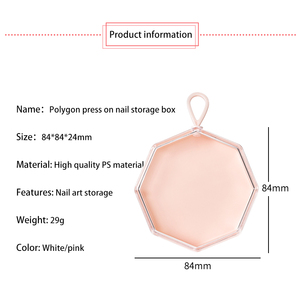 Nouvelle Boîte d'Emballage Vide pour Faux Ongles Personnalisée, Boîte de <span class=keywords><strong>Rangement</strong></span> et de Présentation pour Cartes à Ongles, Boîtes à Ongles pour Faux Ongles à Presser - Product Image 6
