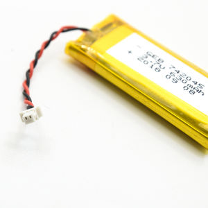 The new Li-Ion battery <span class=keywords><strong>3</strong></span>,7 V 630 mAh battery akku 742045 - Product Image 5