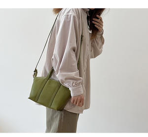 <span class=keywords><strong>Sac</strong></span> à bandoulière en cuir véritable pour femme / <span class=keywords><strong>Sac</strong></span> bandoulière / <span class=keywords><strong>Sac</strong></span> à main de style littéraire / <span class=keywords><strong>Sac</strong></span> souple - Product Image 5