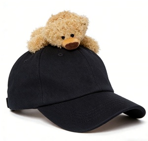 ตุ๊กตาหมีน่ารักนุ่มพิเศษ ปักลายสวยงาม ใช้เป็นพวงกุญแจ ตกแต่งกระเป๋า โทรศัพท์ และอุปกรณ์เสริมต่างๆ - Product Image 3