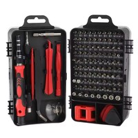 Jeu de Mini tournevis de précision 115 en 1 Phillips Hex Torx multifonction Kit d'outils de réparation de téléphones portables pour la maison