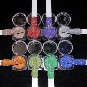 Diamond Iridescent Glitter 3 in 1 Acrylic Nail Powder EMA Reflective Glitter Acrylic Powder