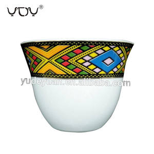 Fabbrica all'ingrosso fine porcellana ceramica logo personalizzato design tradizionale 80cc 90cc tazza <span class=keywords><strong>da</strong></span> caffè etiope <span class=keywords><strong>saba</strong></span> - Product Image 3