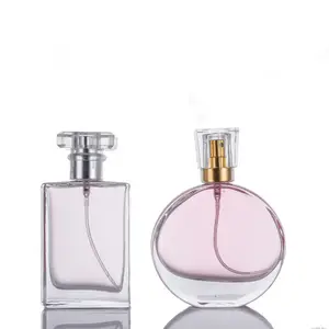 Luxsego Parfum Fles Verstuiver Met Trechters 30Ml Navulbare Parfum Spuiten Fijne Mist Lege Spray Fles Flint Glas Keulen Ato