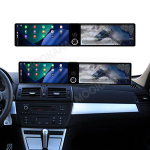 Mookaka kép 12.3 inch <span class=keywords><strong>Android</strong></span> 14 màn hình cảm ứng cho BMW X3 2005 2010 Carplay 360 GPS Carplay Navigation đa phương tiện Video Player - Product Image 1