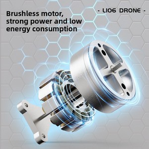 L106 8K Quadricoptère télécommandé avec flux optique, GPS, moteur brushless et ESC, pour photographie aérienne, portée 3KM, en plastique - Product Image 5