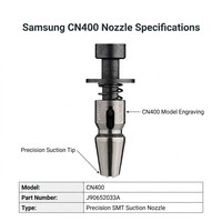 Buses SMT de haute précision Samsung J9055141B CN400 pour machines SM311 SM321 CP45 et équipements industriels