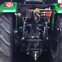 Tracteur agricole à quatre roues 120HP 180HP, moteur EPA, CE EURO 5 pour travaux sur le terrain