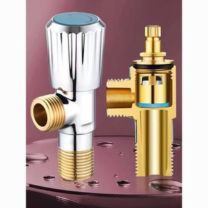 Válvula angular de 40 mm de diámetro interior, rosca macho, presión de 10 bares, para calentador de agua de inodoro, uso doméstico - Product Image 1