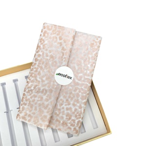 New Stock Fashion Tissue paper Rose Gold Leopard Wrapping Paper