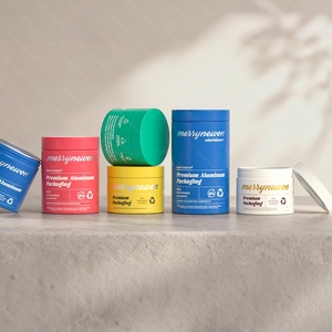 Pot en aluminium mat de 135 ml pour compléments alimentaires, idéal pour l'emballage et la personnalisation de capsules - Product Image 1
