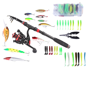 Caña de pescar telescópica de fibra de carbono de acción rápida de 1,8 M-2,7 M con mango EVA para pesca de agua dulce lubina carpa cruciana trucha ríos - Product Image 1