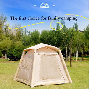 Instant Inflatable Camping <b>Tent</b> 60s Quick Setup <b>Waterproof</b> Pop-Up Air <b>Tent</b> for Family Outdoor Overnight Adventures - Product Image 1