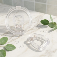 Clip nasal en silicone anti-ronflement magnétique et dilatateur nasal pour hommes et femmes - Meilleure respiration