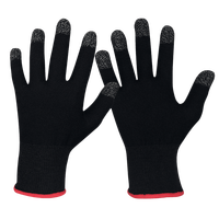 Vente en gros de gants de jeu en nylon et fibre d'argent Gants de jeu mobiles à écran tactile pour les joueurs à la recherche d'un avantage