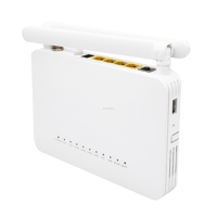La Chine fabrique une excellente qualité 4GE PON CATV ONT ONU avec routeur FTTH ONU de fibre de connecteur SC/UPC
