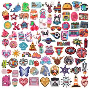 Parches Bordados Termoadhesivos con Temática de Animales, Comida <span class=keywords><strong>y</strong></span> Deportes, para <span class=keywords><strong>Ropa</strong></span> de Niños, Venta Directa de Fábrica - Product Image 1