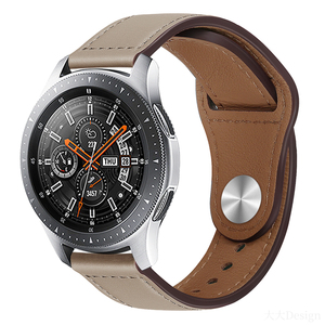Correa de cuero 22 de 20mm para Samsung Galaxy Watch 4/<span class=keywords><strong>Classic</strong></span> 44 Active 2 pulsera de correa <span class=keywords><strong>Huawei</strong></span> <span class=keywords><strong>GT</strong></span>/2/Pro 3 45/42/46 - Product Image 4