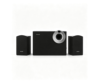 Haut-parleur de canal EDIFIER R206BT 34W avec caisson de basses DSP USB MP3, enceinte multimédia en bois pour ordinateur de bureau