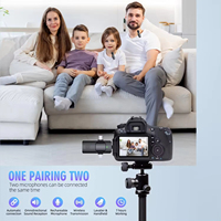 K15 Mini micro/clips/vidéo 3 en 1 sans fil pour Bluetooth Lavalier Microphone technologie antibruit avec Type nouveau titre