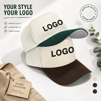 Gorras de Béisbol 100% Algodón, Gorras Deportivas Personalizadas para Papá, Gorras con Logotipo Bordado para Hombre