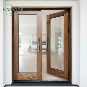 Puertas Dobles de Madera para Entrada Principal, Diseño Original, Impermeables, para Apartamentos y Oficinas - Product Image 4