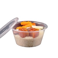 Offre Spéciale : Boîtes à emporter jetables transparentes, bols à soupe jetables avec couvercles, bols en plastique jetables avec couvercles pour restaurants
