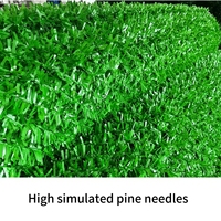 Grillage de clôture en aiguilles de pin de haute qualité pour l'extérieur, écran d'intimité, simulation / décoration de balcon, plantes artificielles, verdure