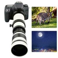 Objectif Photo Meilleure Vente HD Optique Zoom 420-800mm pour Appareil Reflex Numérique avec Sac de Voyage