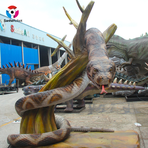 A Grandezza naturale Animatronic Simulazione Animale Serpente Avvolgere la Albero - Product Image 3