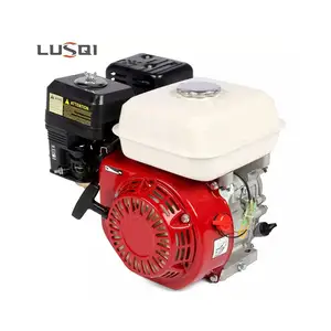 Gx160 gx200 motor de gasolina, máquinas com cilindro único refrigeradas por ar, 4 tempos, gasolina ohv 6.5 hp