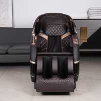 Silla de Masaje Moderna de Lujo VCT 301 con Función de Gravedad Cero, Cojín con Rodillos, Masaje Corporal con Bolsas de Aire, Calentamiento de Espalda y Piernas, Ecológica