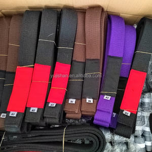 <span class=keywords><strong>Ceinture</strong></span> de judo et de BJJ en coton 100% avec logo personnalisé, largeur 4 cm, unisexe - Product Image 4