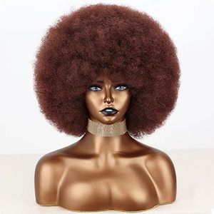Lack Ihhort Hort 70s frfro igigs para lack omen, ararge ynynthetic lack Hort frfro IG 70 #39; <span class=keywords><strong>S</strong></span>, 8 Inches 60s FRO IG para omen ouncy - Product Image 1